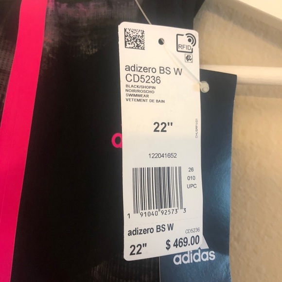 ADIDAS ADIZERO XVIII BREASTSTROKE competition SWIMSUIT 22" - Picture 4 of 7